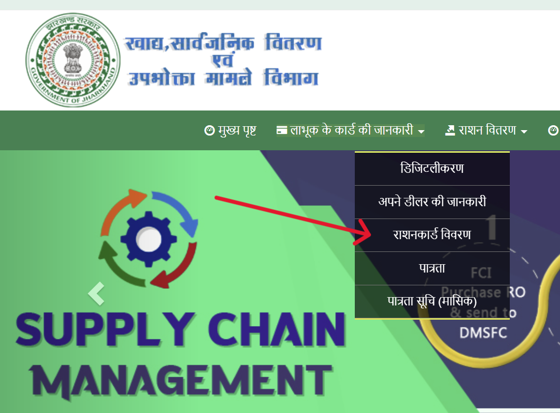 राशन कार्ड विवरण